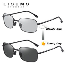 Load image into Gallery viewer, Square Sunglasses For Men Photochromic Polarized Glasses Women Foldable Chameleon Eyewear Anti-Glare gafas de sol hombre