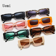 Load image into Gallery viewer, Square Sunglasses For Women Retro Irregular Legs Rectangle Frame Sun Glasses Modern Eyewear Shades UV400 Men Colorful