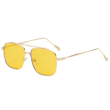 Load image into Gallery viewer, Square Sunglasses  Brand Design Vintage Women Men Square Metal Sun Glasses UV400 Shades Eyewear Oculos de sol
