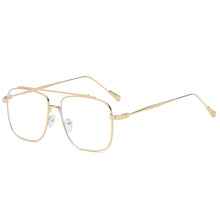 Load image into Gallery viewer, Square Sunglasses  Brand Design Vintage Women Men Square Metal Sun Glasses UV400 Shades Eyewear Oculos de sol