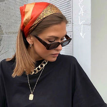 Load image into Gallery viewer, Fashion Square Sunglasses Luxury Brand Travel Small Rectangle Sun glasses Men Women Vintage Retro Oculos Lunette De Soleil Femme