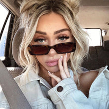 Load image into Gallery viewer, Fashion Square Sunglasses Luxury Brand Travel Small Rectangle Sun glasses Men Women Vintage Retro Oculos Lunette De Soleil Femme