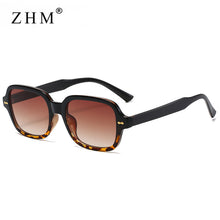 Load image into Gallery viewer, Square Sunglasses Men Women Small Frame Yellow Sunglasses Female Retro Rivet Sunglasses Gafas De Sol Mujer UV400