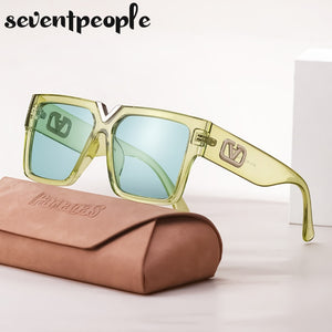 Square Sunglasses Women 2023  Brand Designer Trendy Rectangle Sun Glasses For Men Модные Очки Солнечные Женские