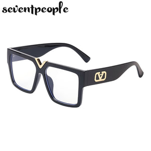 2023 Black Luxury Rectangle Women Sunglasses V Brand Designer