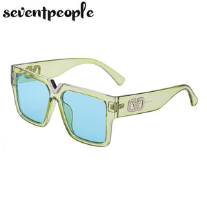 Square Sunglasses Women 2023  Brand Designer Trendy Rectangle Sun Glasses For Men Модные Очки Солнечные Женские
