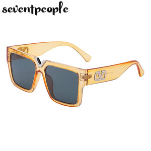 Square Sunglasses Women 2023  Brand Designer Trendy Rectangle Sun Glasses For Men Модные Очки Солнечные Женские