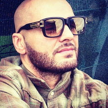 Load image into Gallery viewer, Square Sunglasses Women Big Frame Glasses Retro Sunglass Men  Brand Design Eyewear UV400 Sun Glass Outdoor Shades