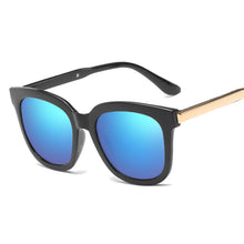 Load image into Gallery viewer, Square Sunglasses Women Brand Design Coating Mirror Ladies Cat Eye Sun Glasses oculos de sol UV400