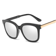 Load image into Gallery viewer, Square Sunglasses Women Brand Design Coating Mirror Ladies Cat Eye Sun Glasses oculos de sol UV400