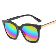 Load image into Gallery viewer, Square Sunglasses Women Brand Design Coating Mirror Ladies Cat Eye Sun Glasses oculos de sol UV400