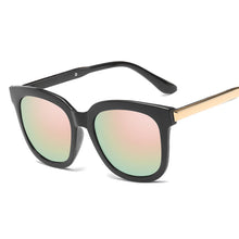 Load image into Gallery viewer, Square Sunglasses Women Brand Design Coating Mirror Ladies Cat Eye Sun Glasses oculos de sol UV400