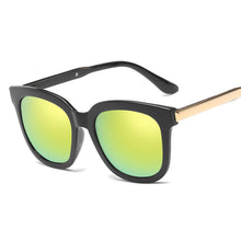 Load image into Gallery viewer, Square Sunglasses Women Brand Design Coating Mirror Ladies Cat Eye Sun Glasses oculos de sol UV400