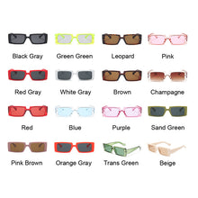 Load image into Gallery viewer, Square Sunglasses Women Candy Colors Ins Style Sun Glasses Male Female Brand Designer Small Frame Mirror Oculos De Sol