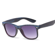 Load image into Gallery viewer, Square Sunglasses Women Designer  Man/Women Black Sun Glasses Male Female Classic Vintage Imitation Wood Grain