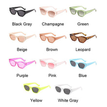 Carica l'immagine nel visualizzatore di Gallery, Square Sunglasses Women Designer  Women Cat Eye Sun Glasses Classic Vintage UV400 Outdoor Oculos De Sol