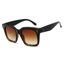 Load image into Gallery viewer, Square Sunglasses Women  Brand Designer Retro Big Frame Sun Glasses Vintage Gradient Female Oculos Feminino UV400