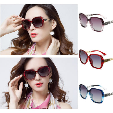 Square Sunglasses Women  Brand Driving Big Purple Sun Glasses Female Mirror Shades Ladies Oculos De Sol Feminino