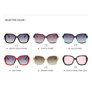 Square Sunglasses Women  Brand Driving Big Purple Sun Glasses Female Mirror Shades Ladies Oculos De Sol Feminino