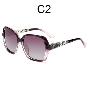 Square Sunglasses Women  Brand Driving Big Purple Sun Glasses Female Mirror Shades Ladies Oculos De Sol Feminino