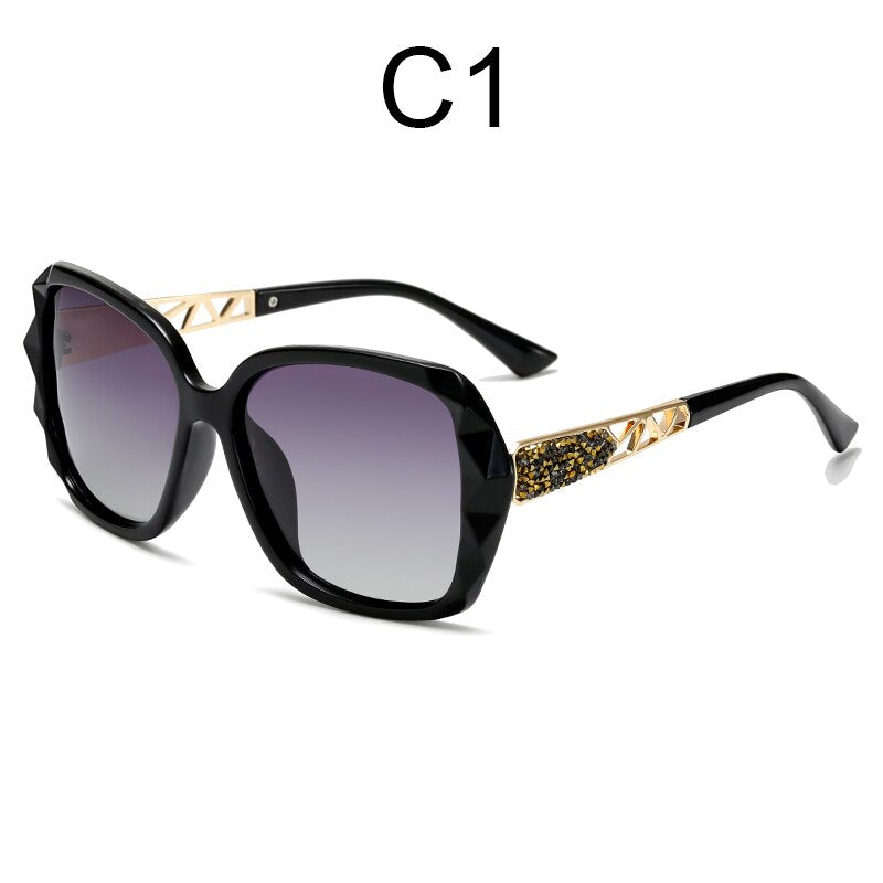 Square Sunglasses Women  Brand Driving Big Purple Sun Glasses Female Mirror Shades Ladies Oculos De Sol Feminino