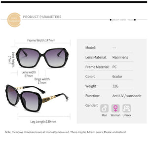 Square Sunglasses Women  Brand Driving Big Purple Sun Glasses Female Mirror Shades Ladies Oculos De Sol Feminino