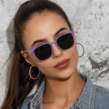 Load image into Gallery viewer, Square Sunglasses Women Retro Brand Designer Shades Sun Glasses Female Black Vintage Cat Eye Driving Oculos De Sol
