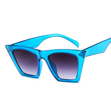 Load image into Gallery viewer, Square Sunglasses Women Vintage Cat Eye Design Sun Glasses Female Male Personality Cool Retro Black Cateye Oculos