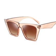 Load image into Gallery viewer, Square Sunglasses Women Vintage Cat Eye Design Sun Glasses Female Male Personality Cool Retro Black Cateye Oculos