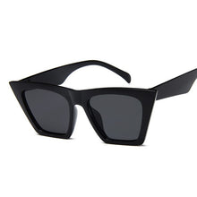 Load image into Gallery viewer, Square Sunglasses Women Vintage Cat Eye Design Sun Glasses Female Male Personality Cool Retro Black Cateye Oculos