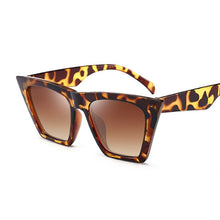 Load image into Gallery viewer, Square Sunglasses Women Vintage Cat Eye Design Sun Glasses Female Male Personality Cool Retro Black Cateye Oculos