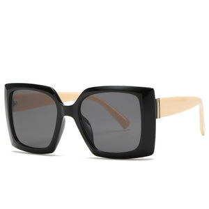 Square Unisex Men Women Sunglasses Elegant Big Frame Sun Glass Lady Eyewear Sunshade Glasses Outside Gifts UV400