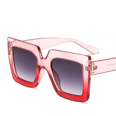 Square Women's Sunglasses Brand Designer Gradient Sun glasses Vintage Frame Driving Sunglasses Men Women UV400