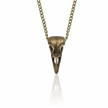 Carica l'immagine nel visualizzatore di Gallery, Fashion Steampunk Inverted Pentagram Pan God Skull Goat Head Pendant Necklaces Satanism Satanic Occult Metal DIY Choker Necklace