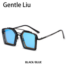 Load image into Gallery viewer, Steampunk Oversized Square Sunglasses Men&#39;s Metal Frame  Brand Designer Sun Glasses Ladies Retro Eyeglasses UV400