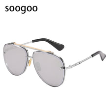 Load image into Gallery viewer, Steampunk Square Sunglasses Men 2023 Retro Metal  Brand Designer Sun Glasses Women Black Vintage Eyeglasses UV400