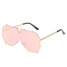 Carica l'immagine nel visualizzatore di Gallery, Steampunk Sunglasses 2023 Women Men Pilot Sun Glasses Colorful Lens Shades Eyewear Lady Brand Designer Eyeglasses UV400
