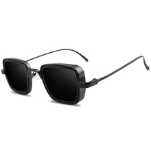 Load image into Gallery viewer, Steampunk Sunglasses Brand Design Men Women Vintage Square Metal Punk Sun glasses UV400 Shades Eyewear