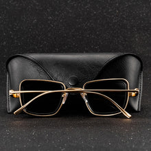 Load image into Gallery viewer, Steampunk Sunglasses Brand Design Men Women Vintage Square Metal Punk Sun glasses UV400 Shades Eyewear