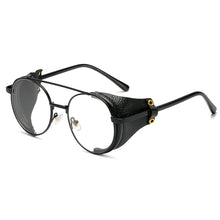 Load image into Gallery viewer, Steampunk Sunglasses Brand Design Metal Round Sunglass Men Women Vintage Punk Sun glasses UV400 Shades Oculos de sol
