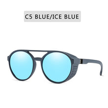Load image into Gallery viewer, Steampunk Sunglasses Women Men Brand Design Retro Goggles Round Flip Up Glasses steam punk Vintage Eyewear Oculos de sol