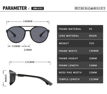 Load image into Gallery viewer, Steampunk Sunglasses Women Men Brand Design Retro Goggles Round Flip Up Glasses steam punk Vintage Eyewear Oculos de sol