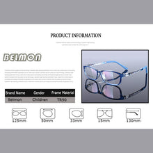 Load image into Gallery viewer, Student Spectacle Frame Boys&amp;Girls Children Myopia Eyeglasses Computer Optical Kids Eye Glasses Frame For Baby RS240