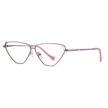 Load image into Gallery viewer, Stylish Women Eyeglasses Frame Cat Eye Full Rim Alloy Green Optical Glasses Spectacles Female Eyewear