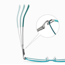 Load image into Gallery viewer, Stylish Women Eyeglasses Frame Cat Eye Full Rim Alloy Green Optical Glasses Spectacles Female Eyewear