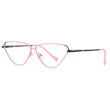Load image into Gallery viewer, Stylish Women Eyeglasses Frame Cat Eye Full Rim Alloy Green Optical Glasses Spectacles Female Eyewear