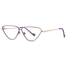 Load image into Gallery viewer, Stylish Women Eyeglasses Frame Cat Eye Full Rim Alloy Green Optical Glasses Spectacles Female Eyewear