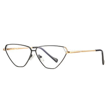 Load image into Gallery viewer, Stylish Women Eyeglasses Frame Cat Eye Full Rim Alloy Green Optical Glasses Spectacles Female Eyewear
