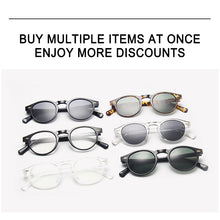 Load image into Gallery viewer, Sun Glasses For Men 2023 Designer Vintage Round Sunglass Women UV400 Lenses Outdoor Driving Oculos De Sol