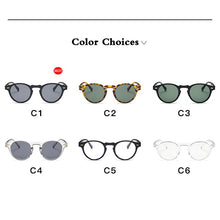 Load image into Gallery viewer, Sun Glasses For Men 2023 Designer Vintage Round Sunglass Women UV400 Lenses Outdoor Driving Oculos De Sol